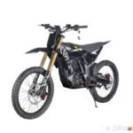 Altis Sigma 98V high-performance electric dirt bike on a dirt track, ready for action.